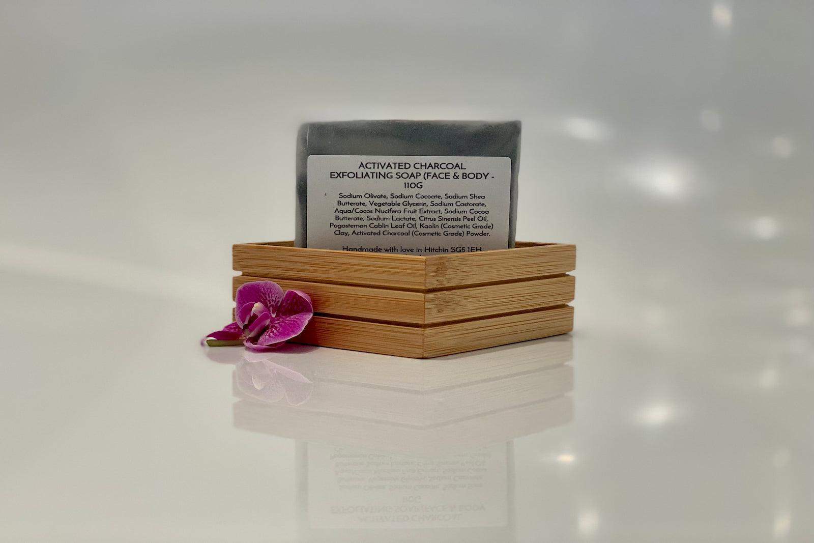 Activated Charcoal Soap - Natural Spa Beauty