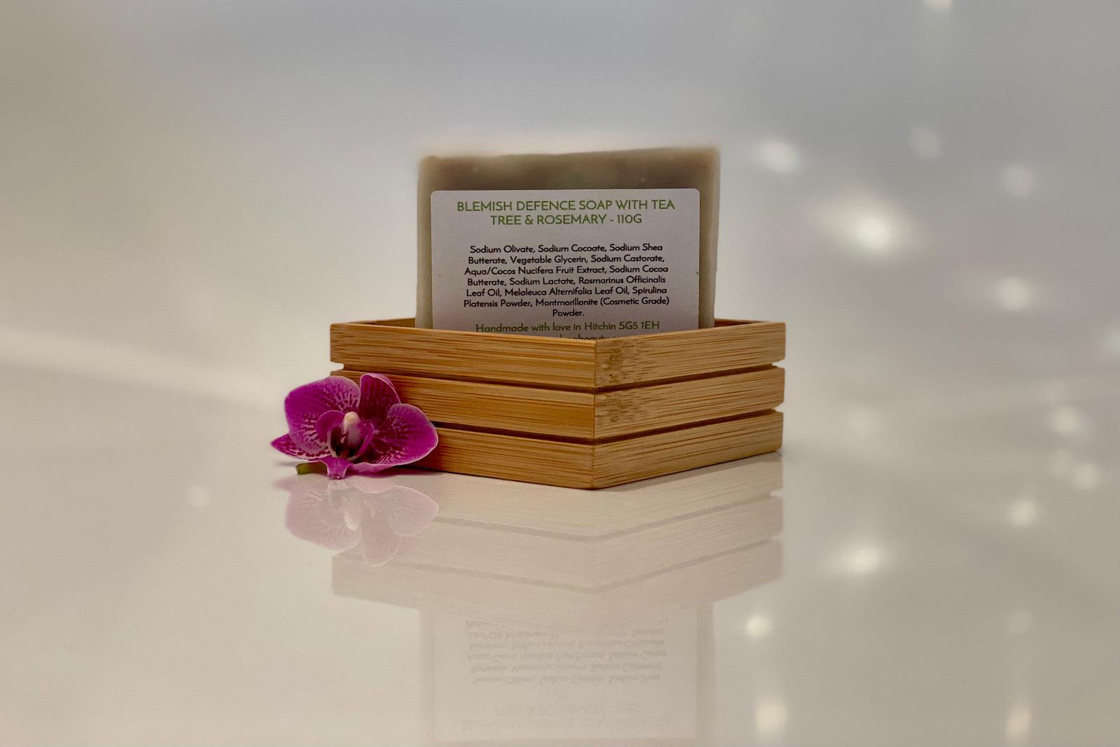 Tea Tree & Rosemary Soap - Natural Spa Beauty