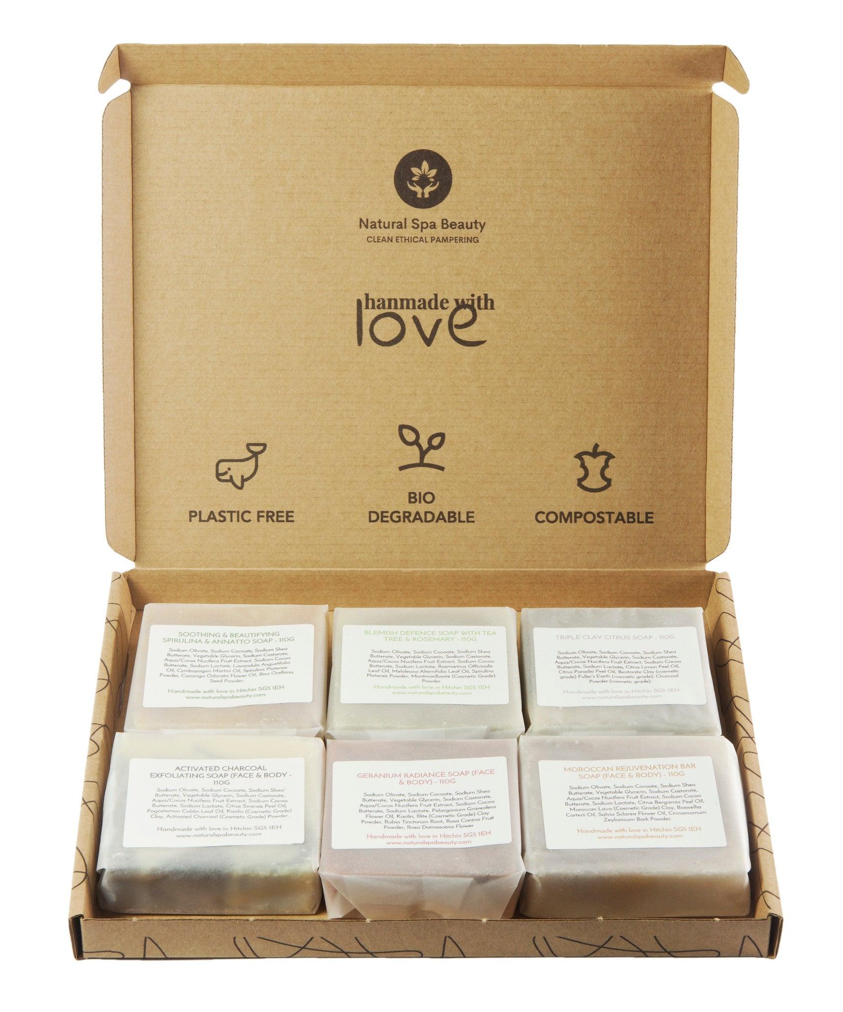 Letterbox Soap Set JUST£20! - Natural Spa Beauty